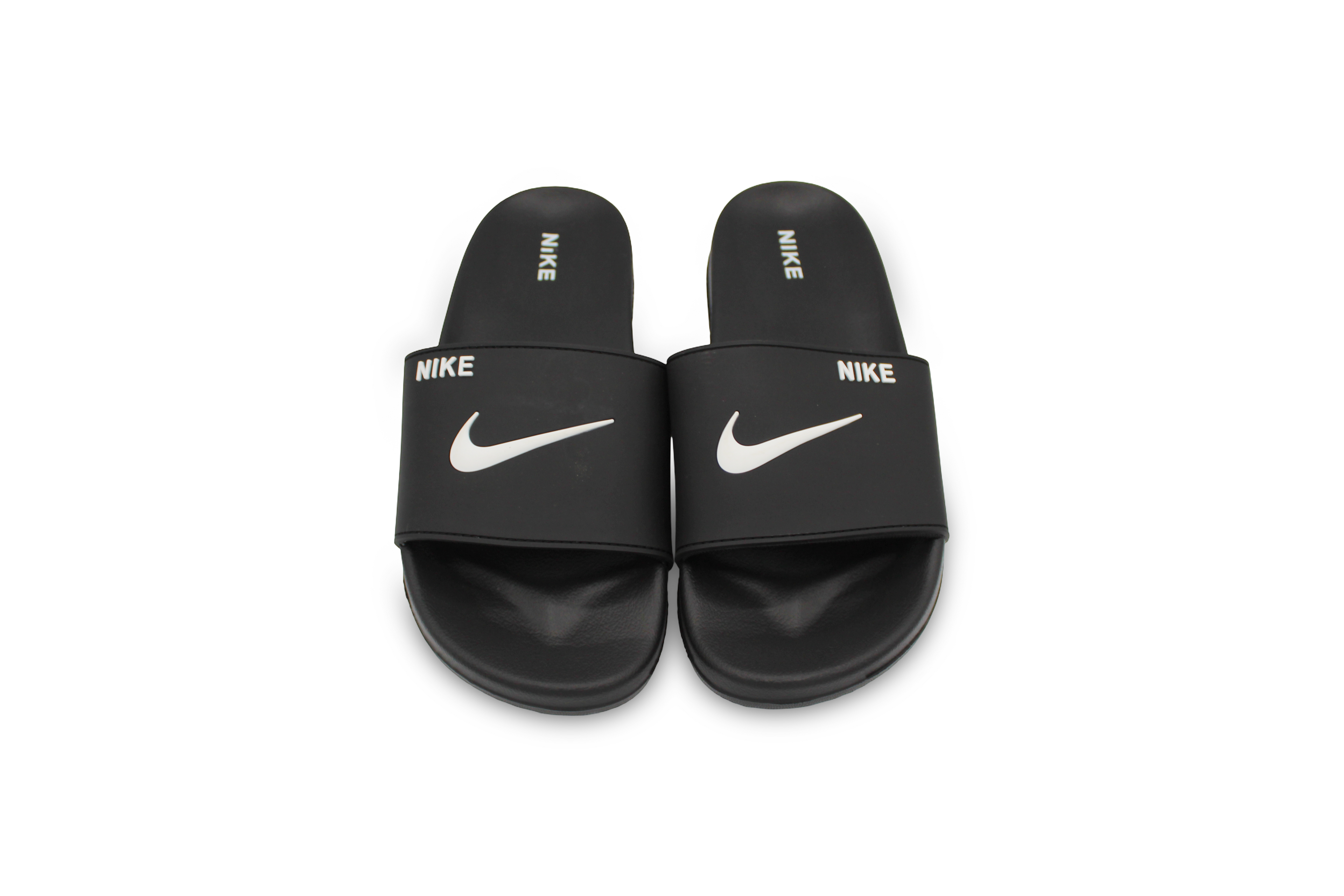 Nike Comfort Slides for Men | Black & White Color Variants | Original Nike Slippers – Mega Shoes Store