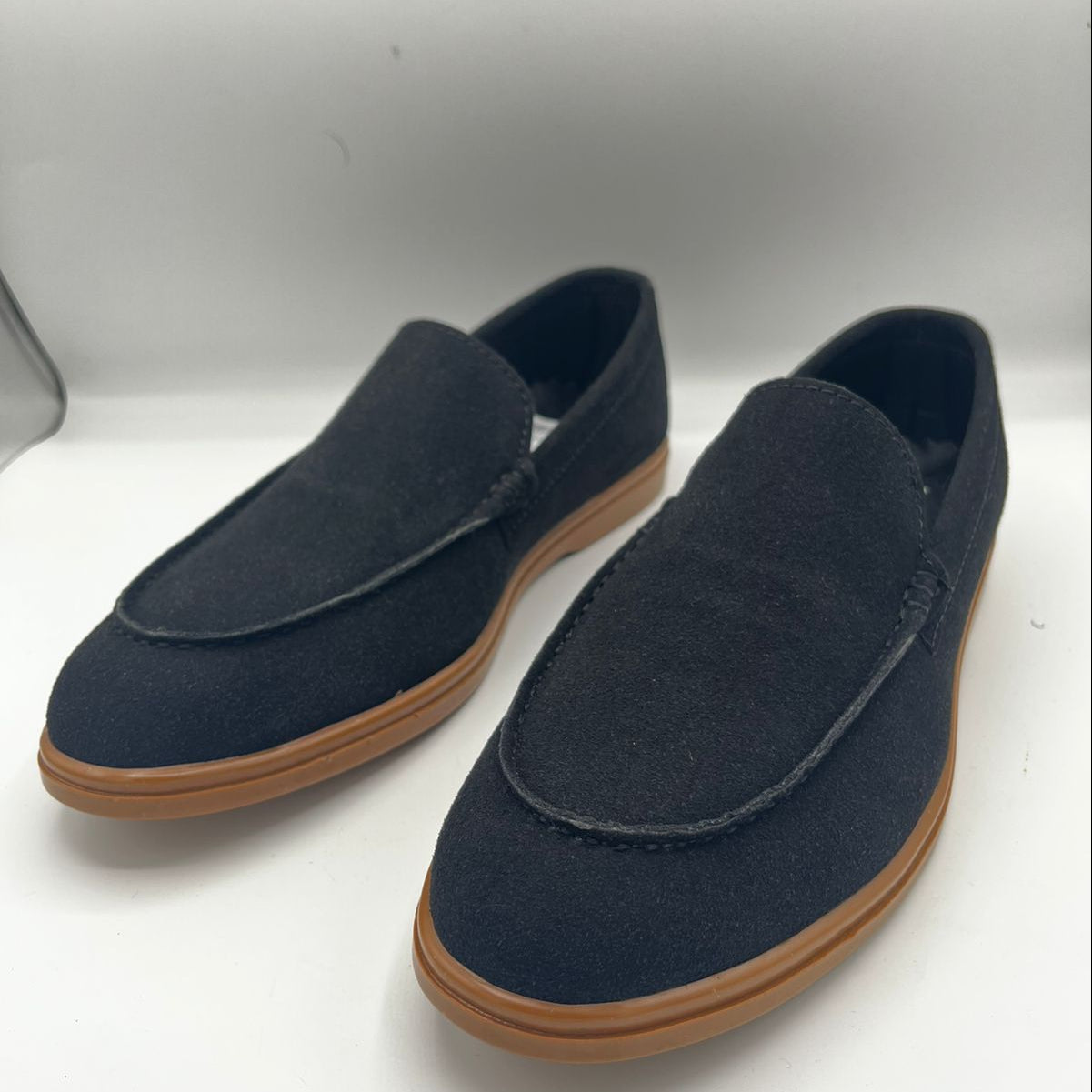 Black Loro Piana Men Loafer