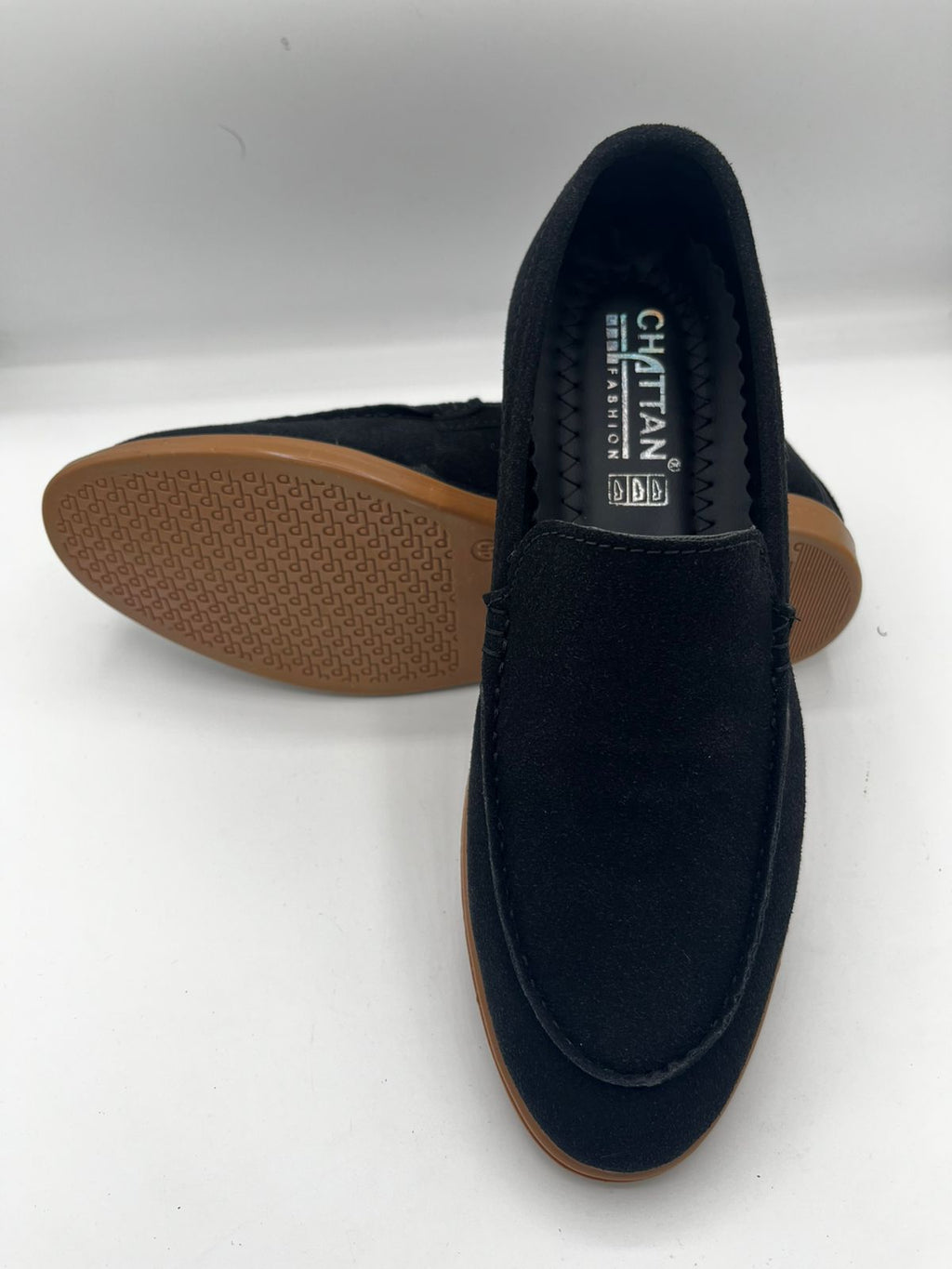 Black Loro Piana Men Loafer